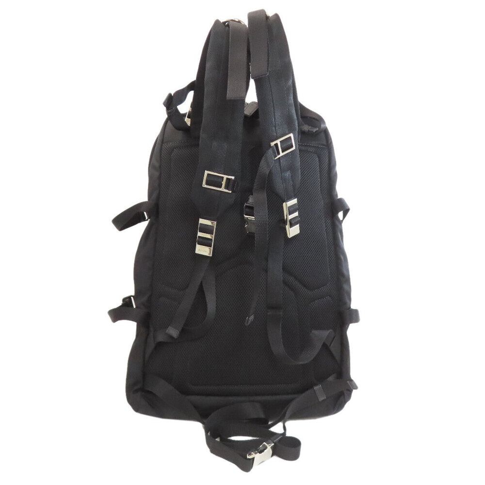 Prada logo Backpack Rucksack Daypack - Picture 2 of 11